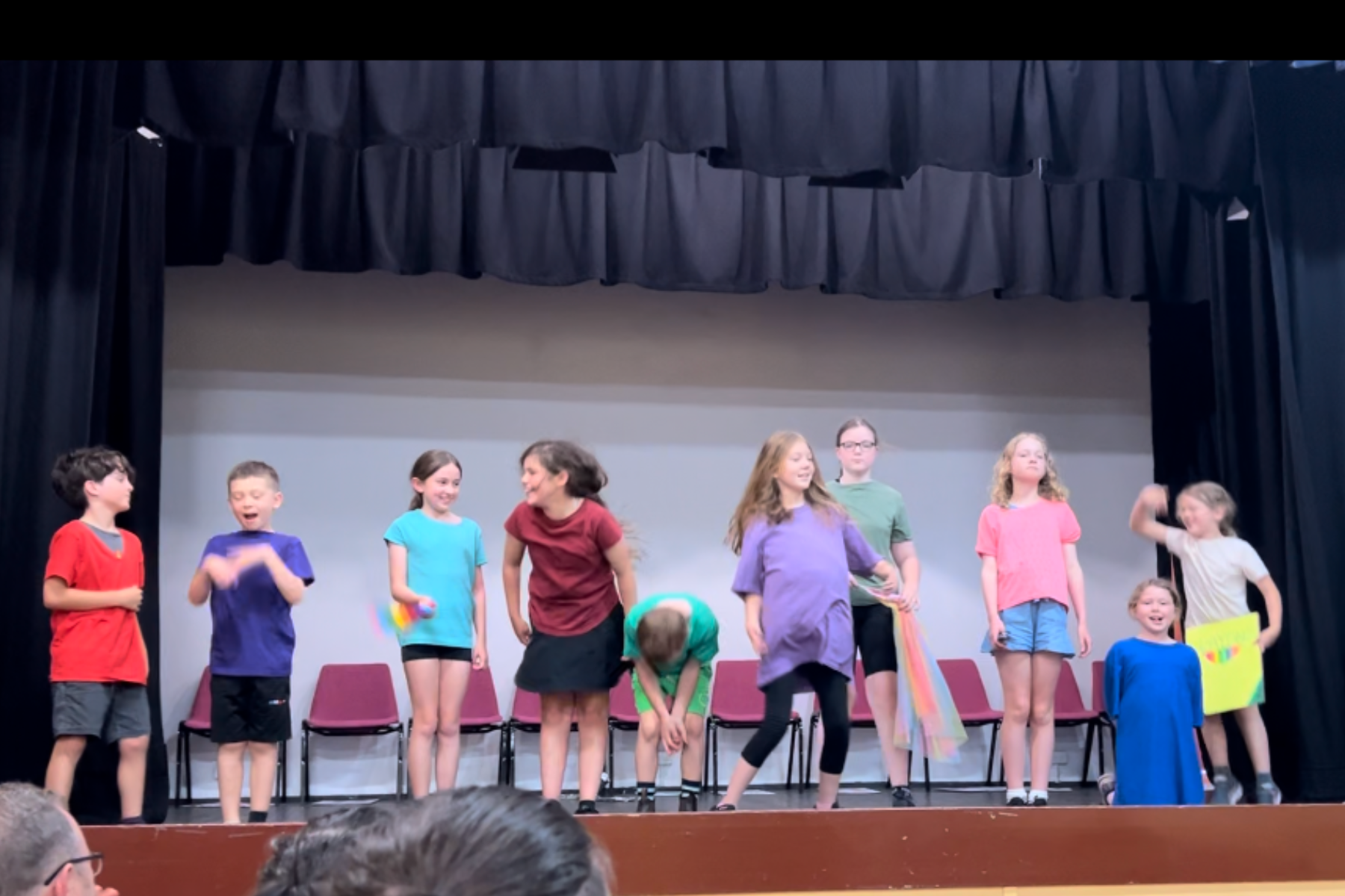 Page to Stage performance of "The Day The Crayons Quit"