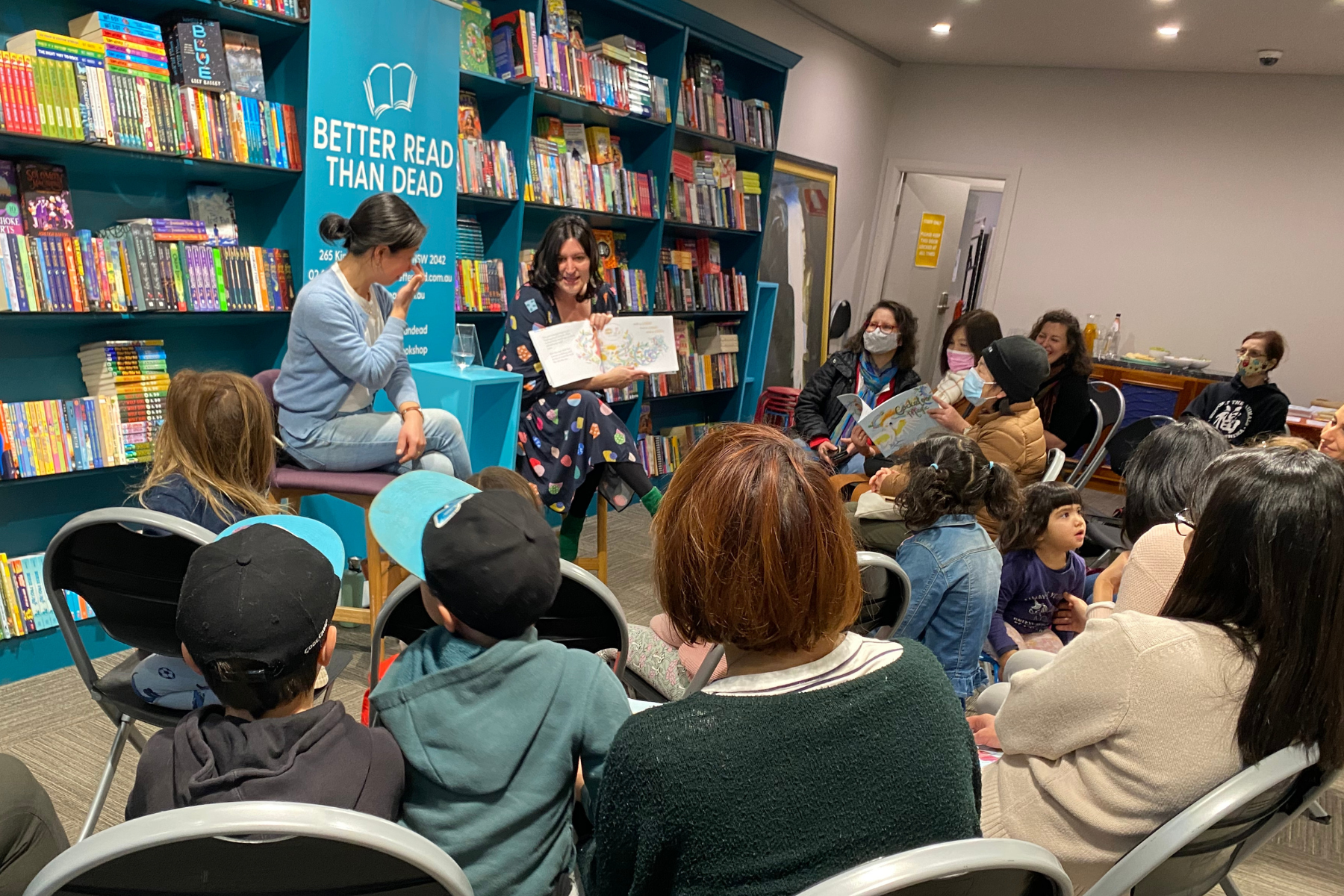Reading of "Cockatoo Magic" at Better Read Than Dead book launch