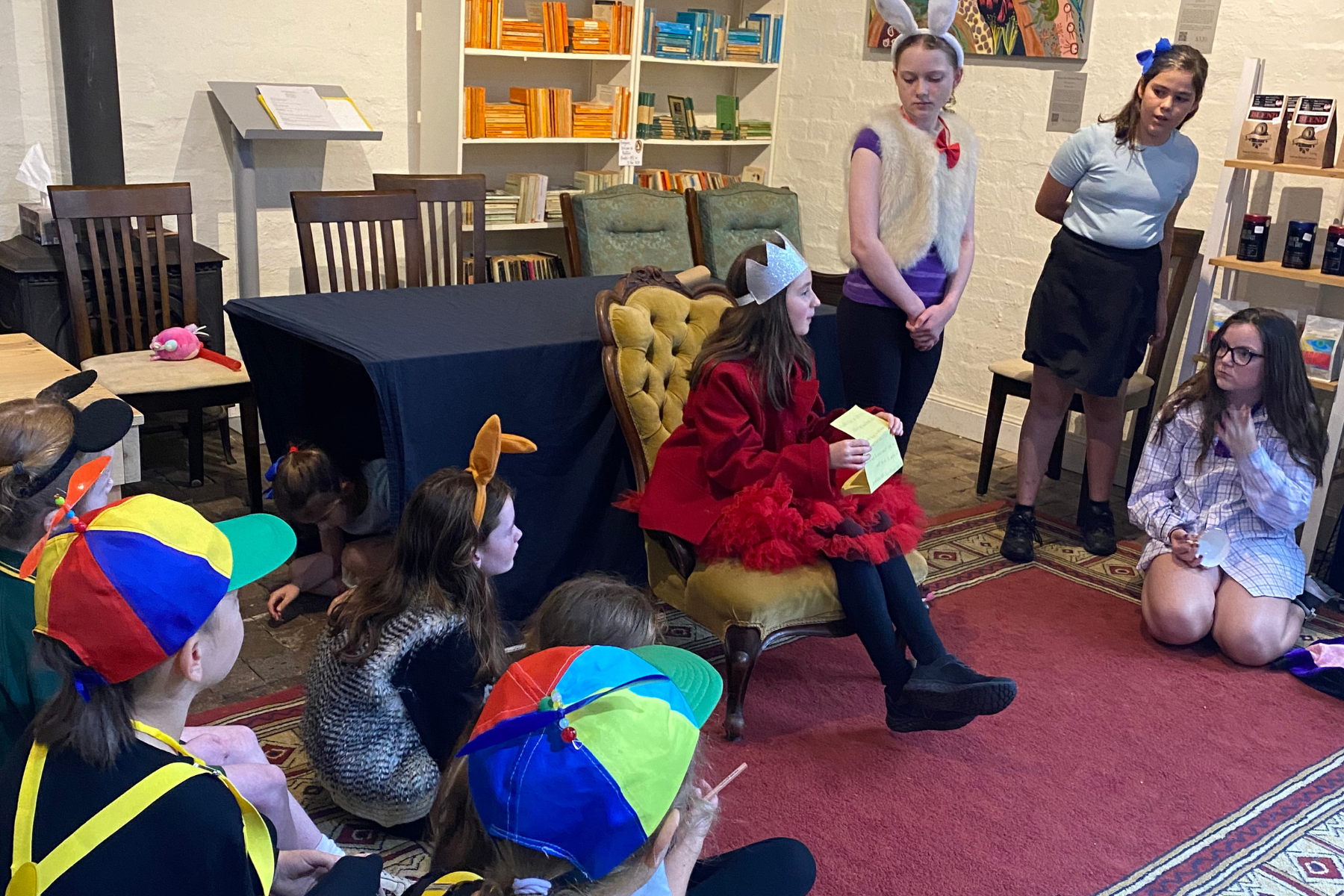 Page to Stage performance of "Alice in Wonderland"