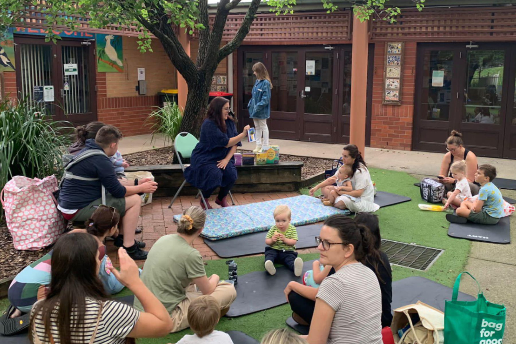 Reading at the Mid Mountains Neighbourhood Centre