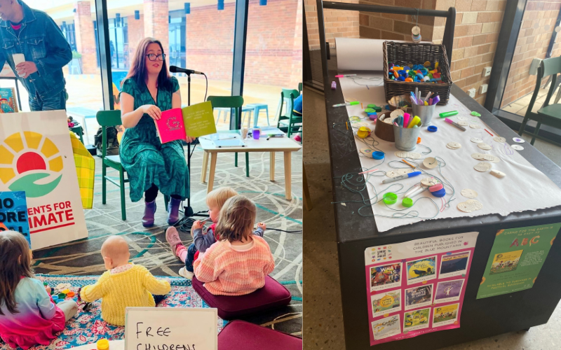 Event for Parents for Climate at the Blue Mountains Writers Festival