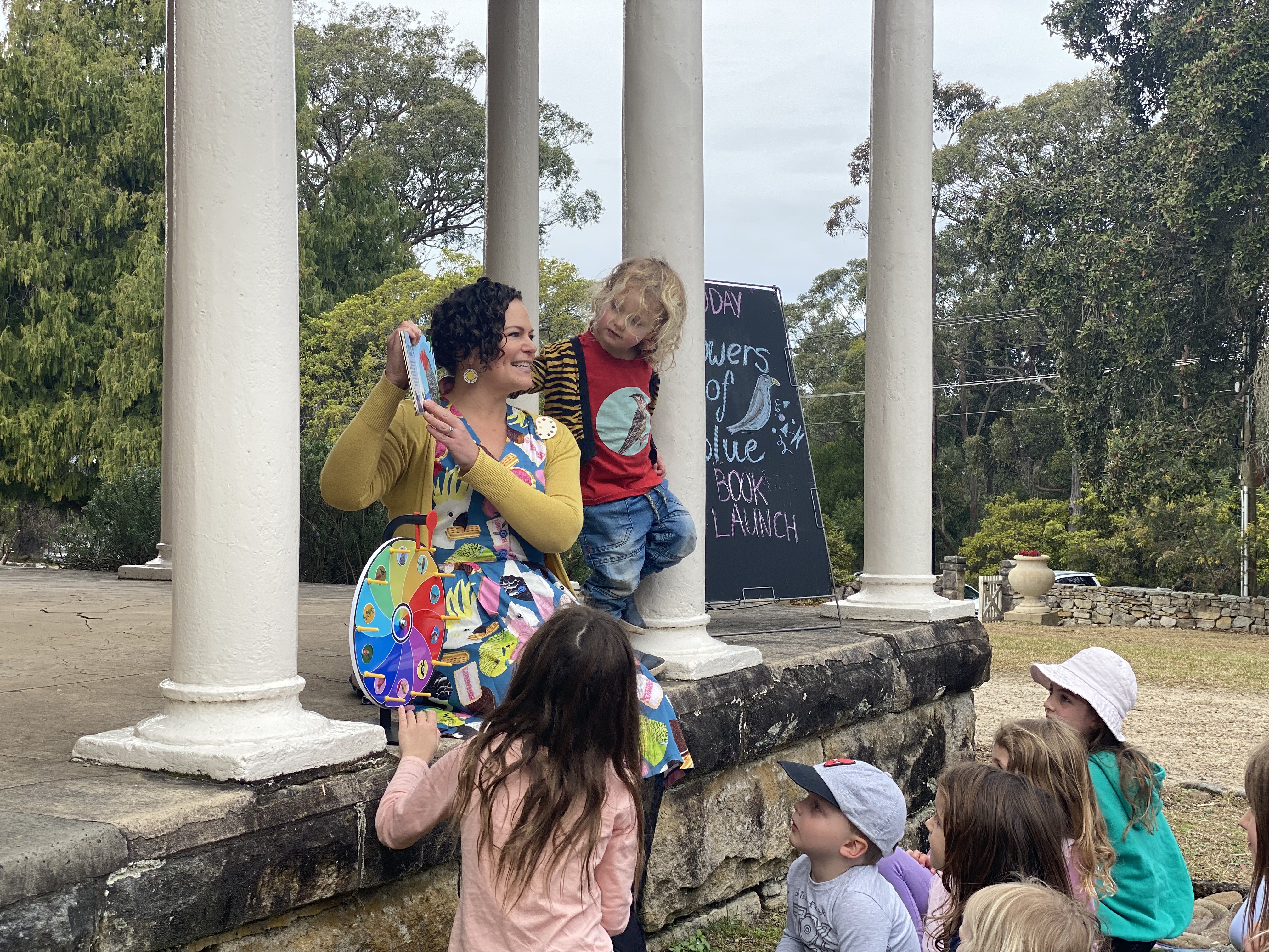 "Bowers of Blue" book launch at Norman Lindsay Gallery